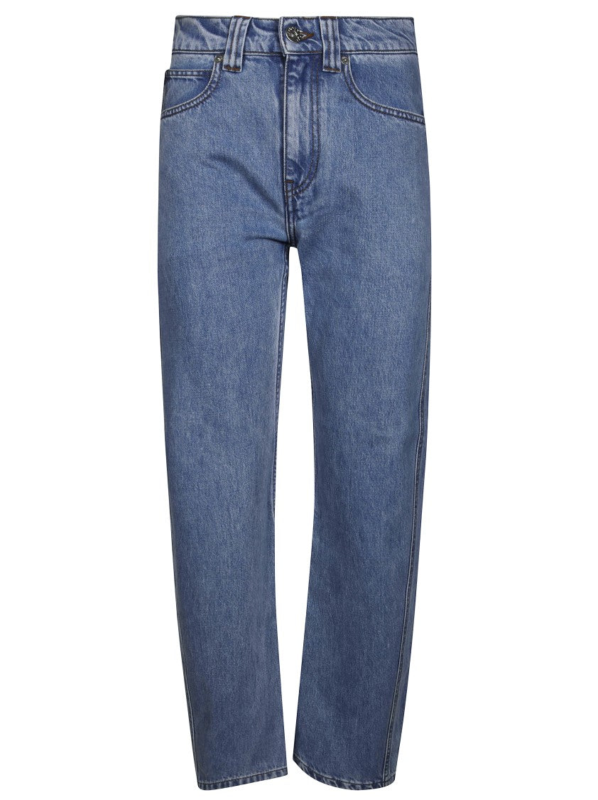 J. W. Anderson Twisted Slim Leg Jeans With Vintage Appeal