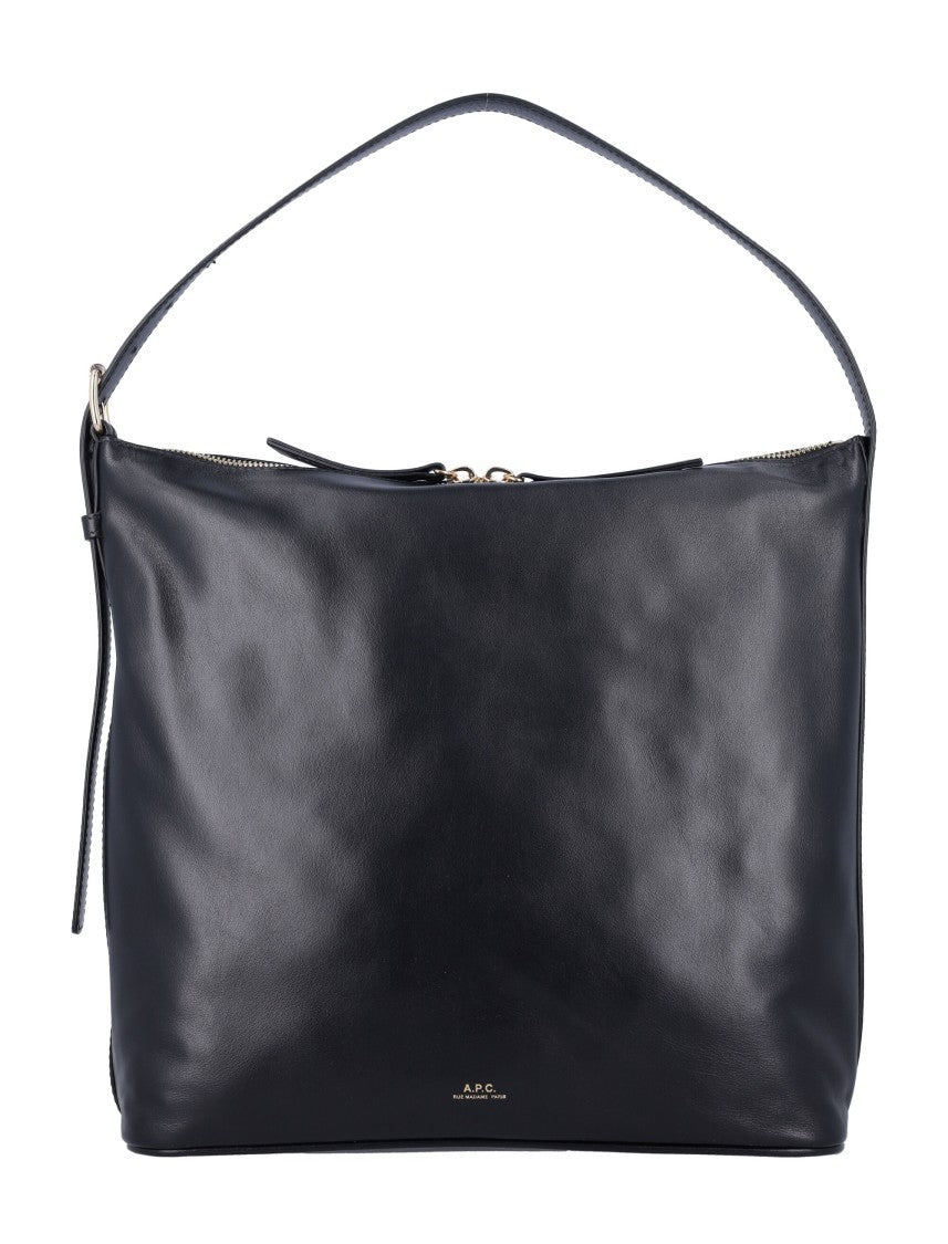 A.P.C. Sac Vera Smooth Leather Handbag