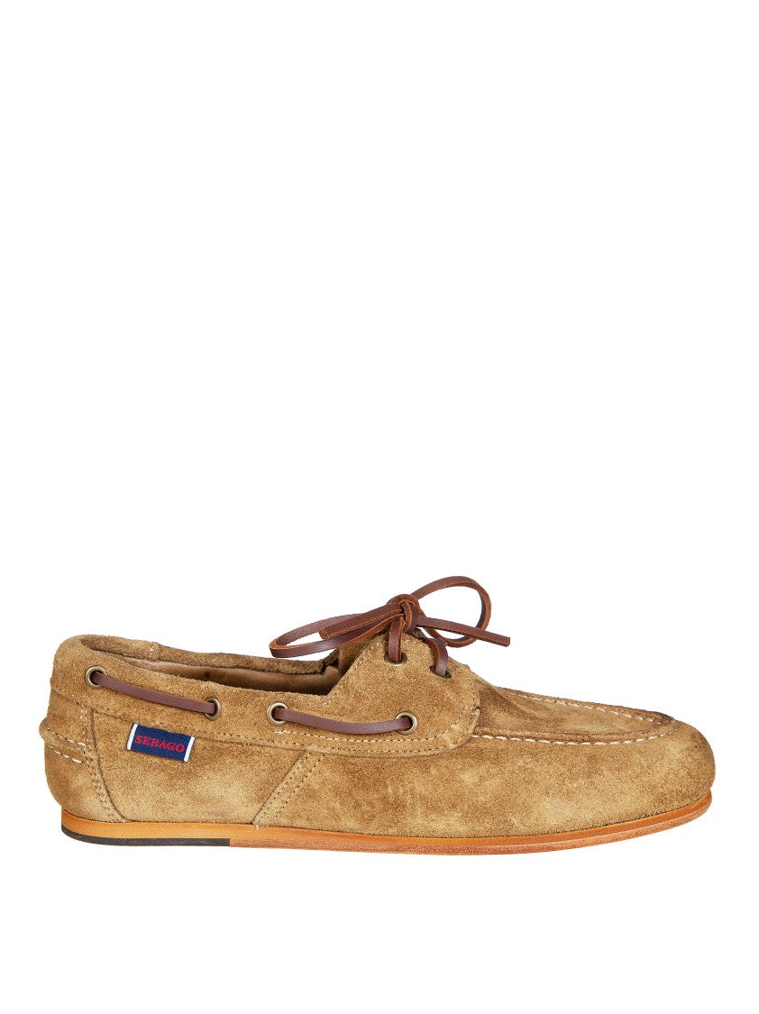 Sebago Soft Suede Owen Bow Detail Loafers
