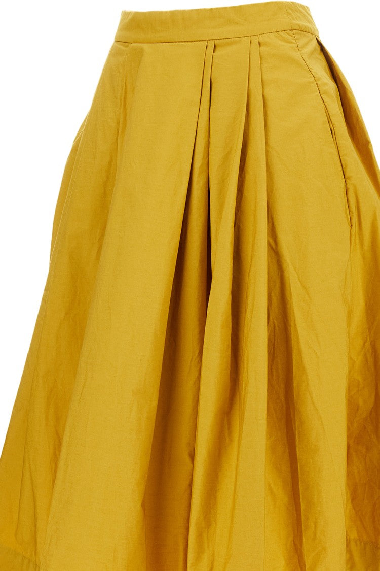 Casey & Casey Flared Pleated Skirt
