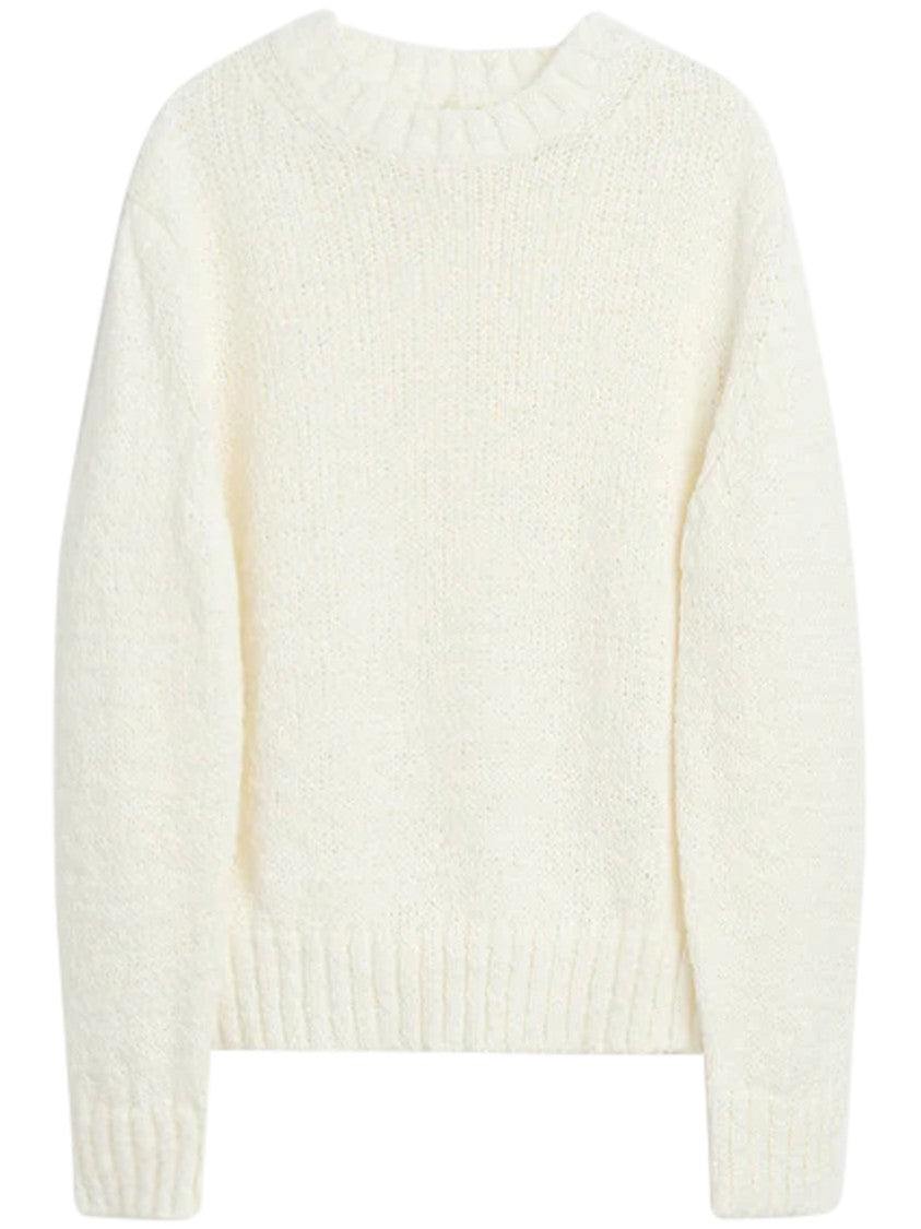 Sunflower Frederik Textured Crewneck Knit Sweater