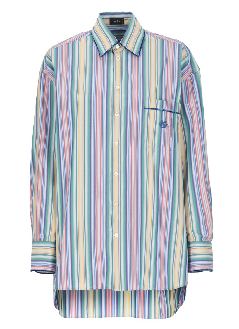 Etro Multicolor Shirt In Cotton