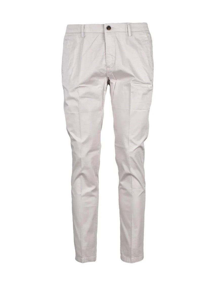 Yan Simmon Yan Simmon Cotton Stretch Trousers - Beige