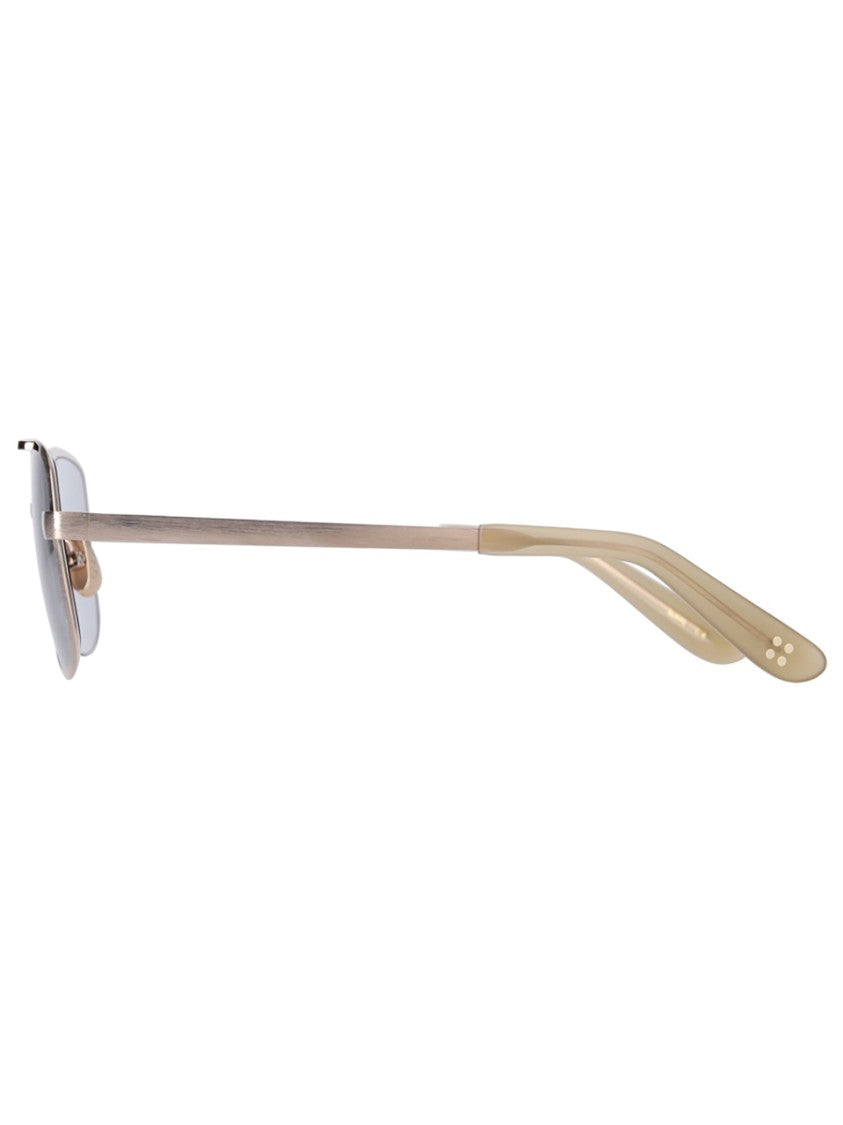 Yellows Plus Blaire Titanium Sunglasses With Metallic Finish
