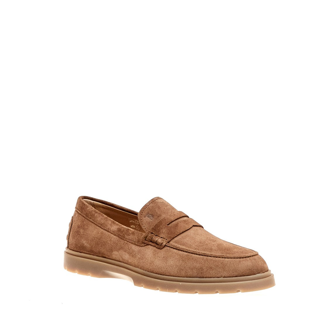 Tod's Brown Suede Loafers