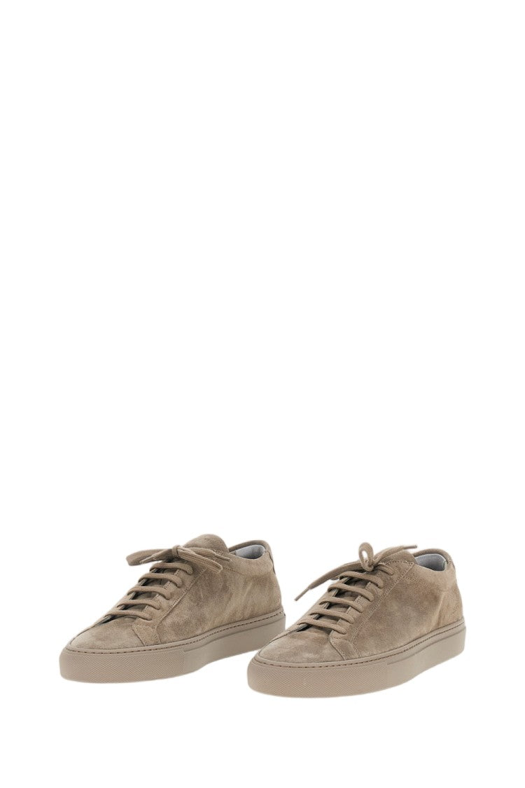 Common Projects Taupe Achille Premium Suede Low-Top Sneakers