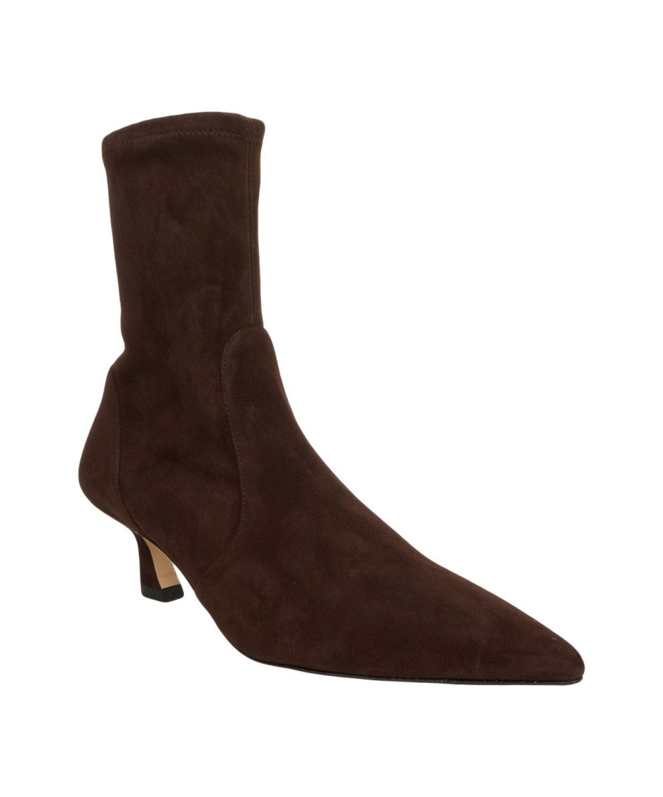 Stuart Weitzman Suede Ankle Boots