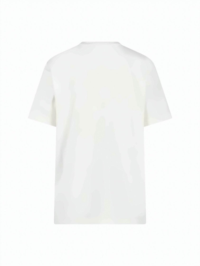 Gucci White Italian Craftsmanship Circular Motif T-Shirt