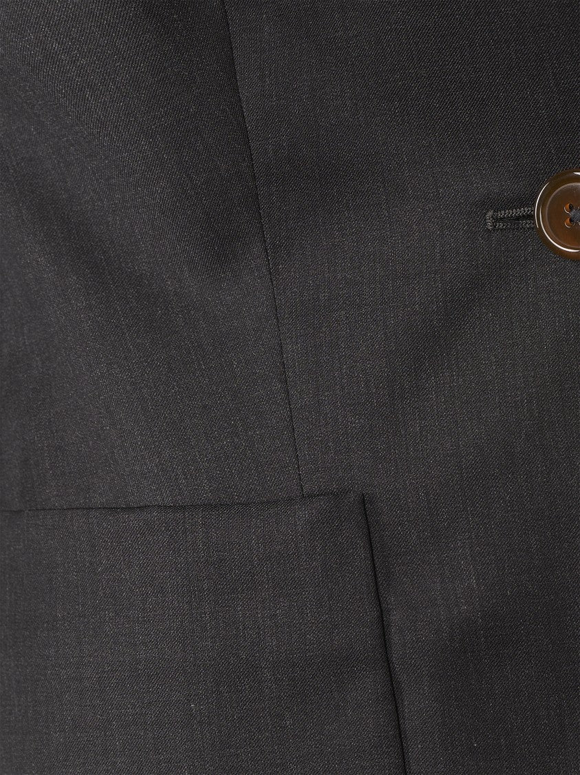 Vivienne Westwood Tailored Black Blazer With Notched Lapel