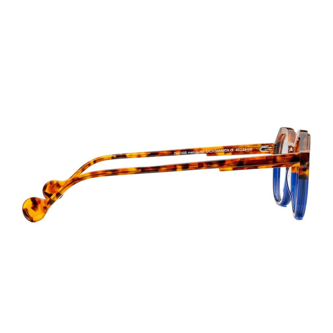 Matttew Backgammon Acetate Geometric Sunglasses