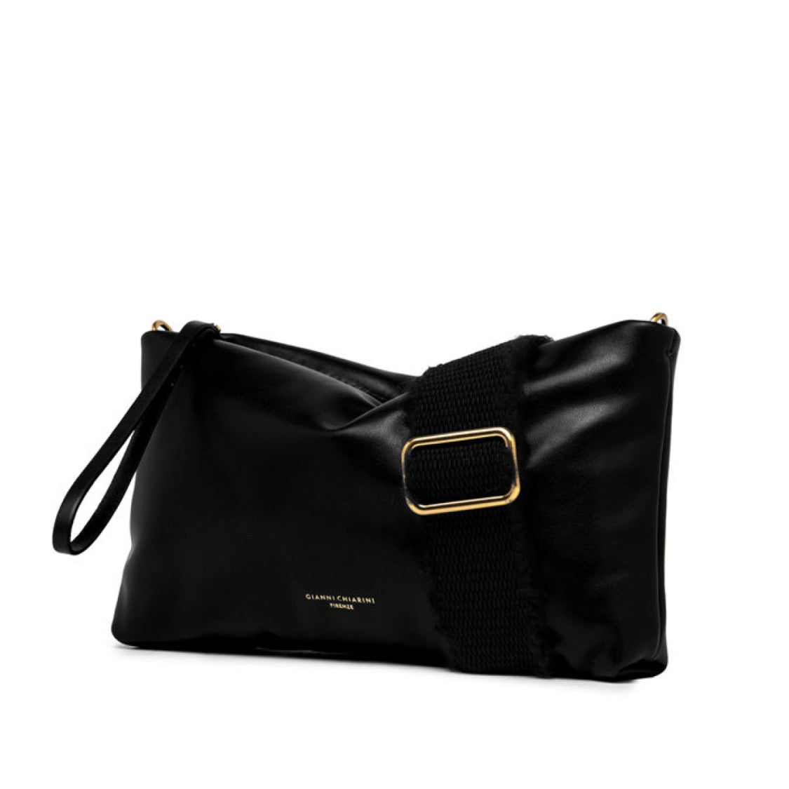 Gianni Chiarini Nina Handbag Model In Black Nappa