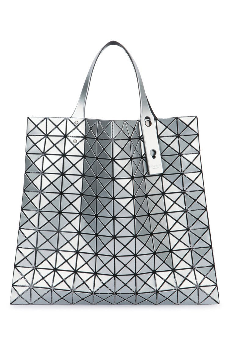 Baobao Structured Geometric Tote Bag With Reflective Facets
