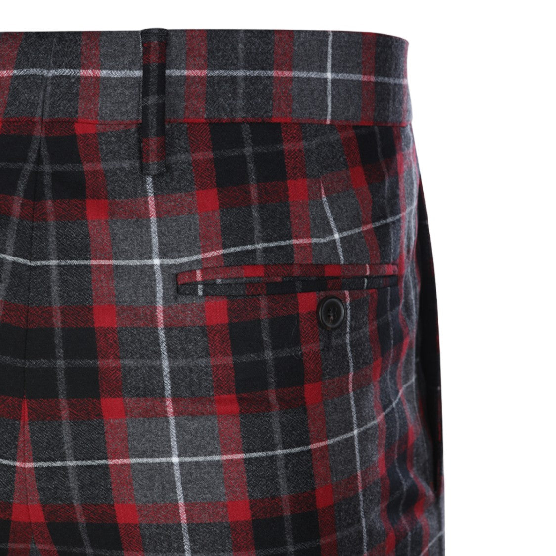 Vivienne Westwood Classic Tailored Trousers With Tartan Plaid Pattern