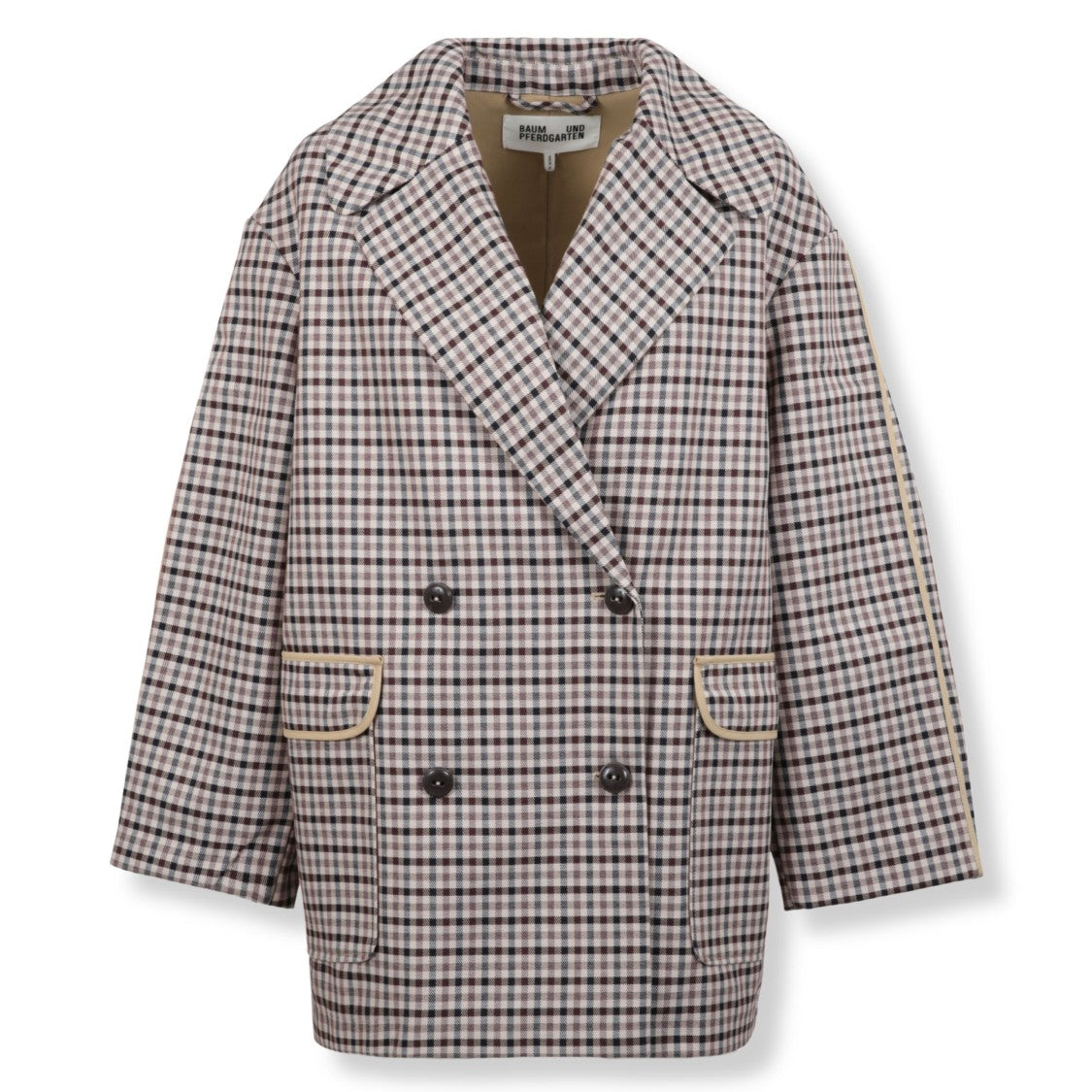 Baum Und Pferdgarten Structured Cotton-Blend Coat With Classic Silhouette