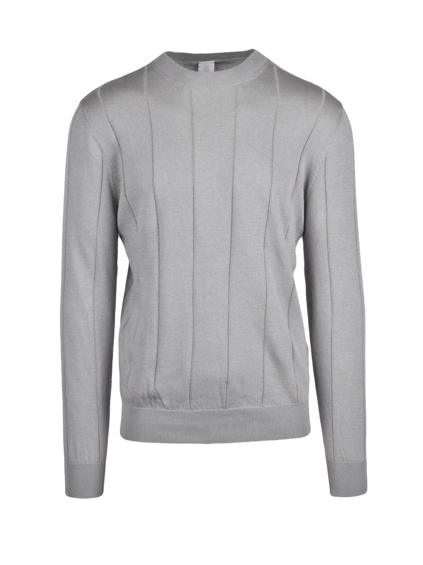 Eleventy Knit Cotton Cashmere Under Jacket For Layering