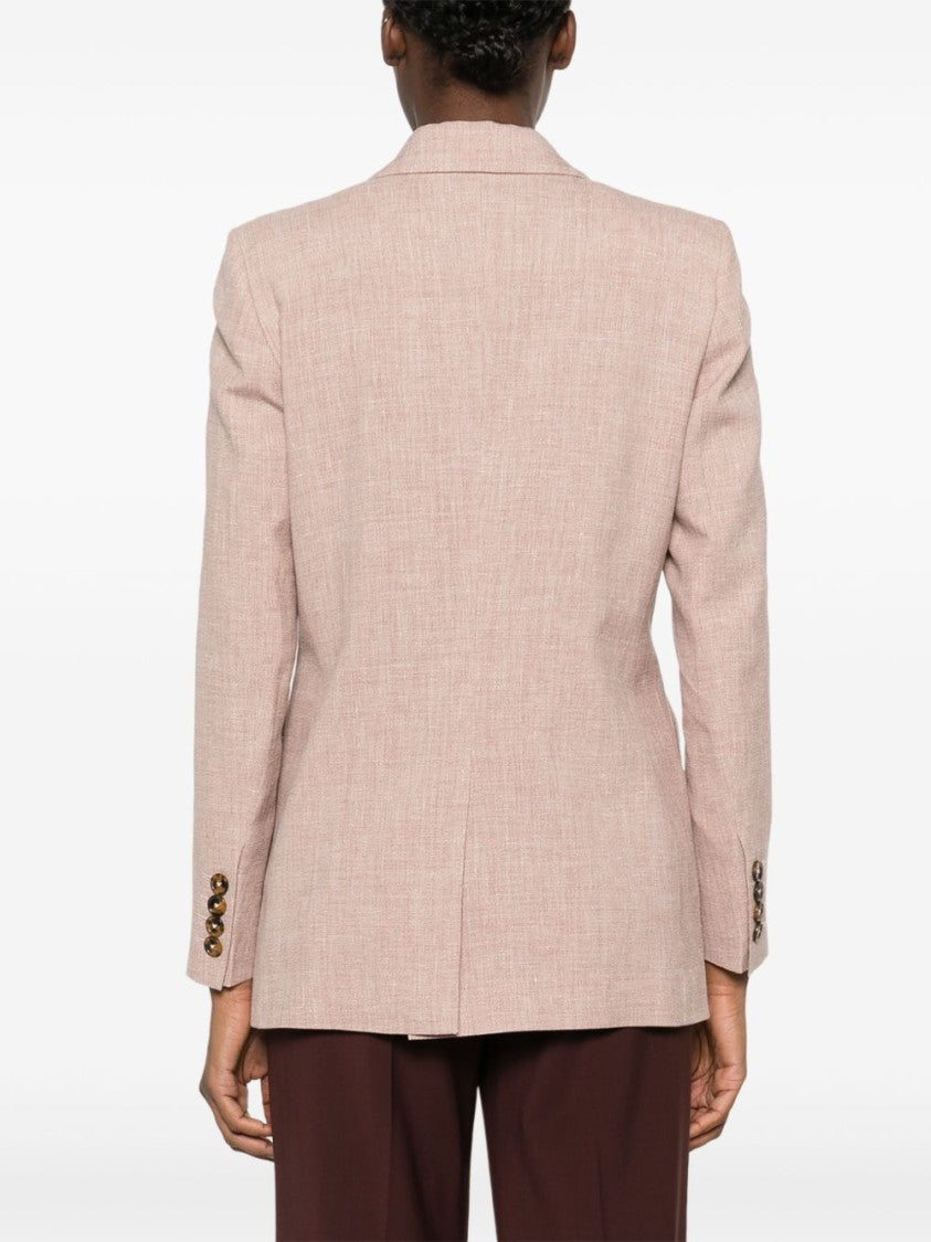 Blaze Beige Blazer Jacket With Tailored Silhouette