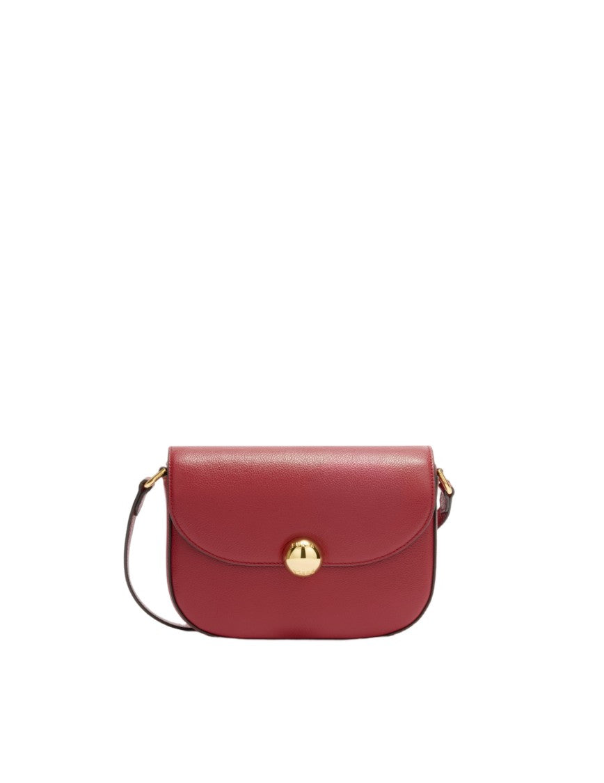 Furla Moonlight S Crossbody Bag In Cherry Leather