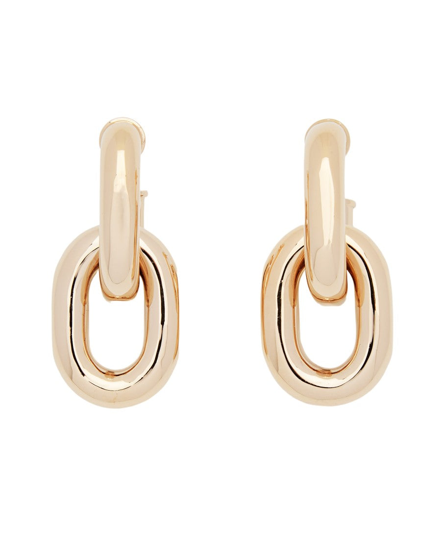 Rabanne Xl Link Double Hoop Earrings
