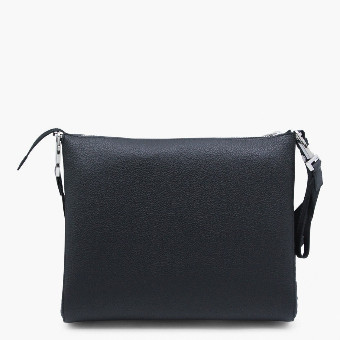 Ferragamo Structured Black Bag With Clean Lines