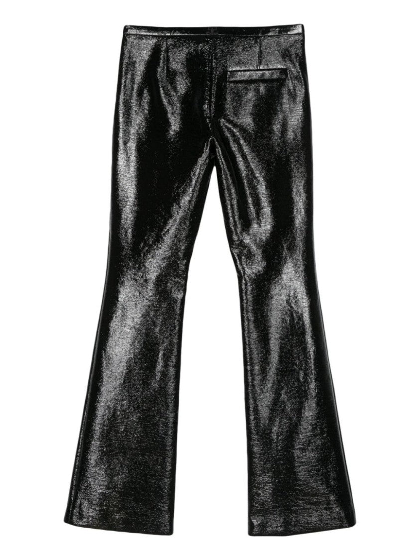 Courrèges Flared Black Trousers