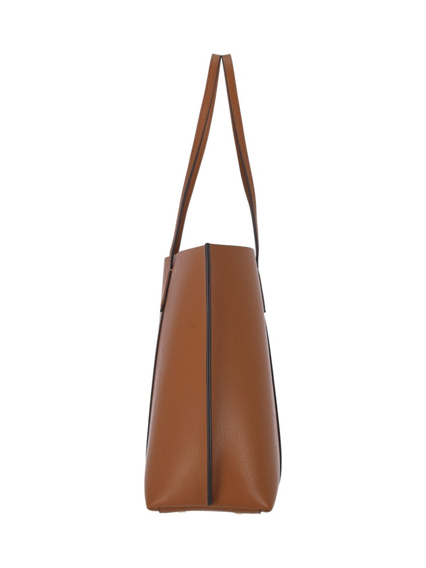 Tory Burch Brown Perry Leather Tote Bag
