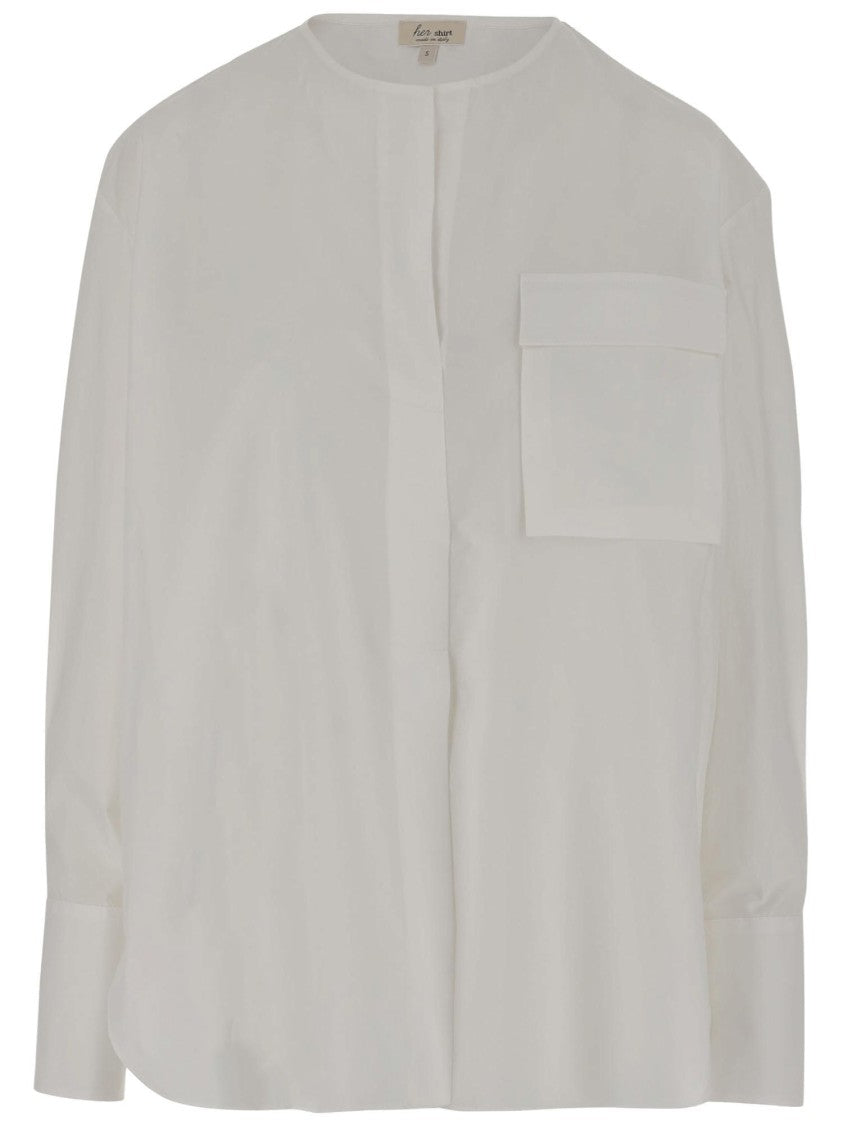 Her Shirt Cotton Long Sleeve Shirt