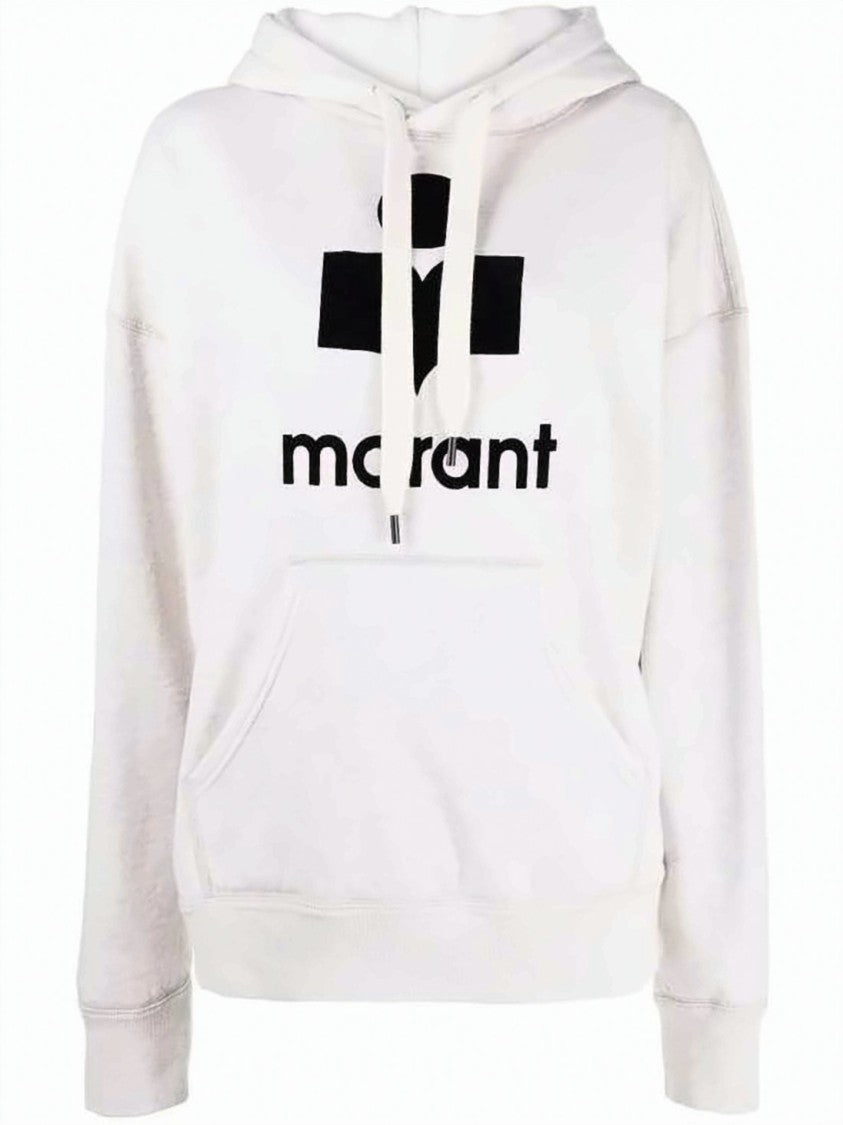 Isabel Marant Relaxed Fit Hoodie With Adjustable Drawstring