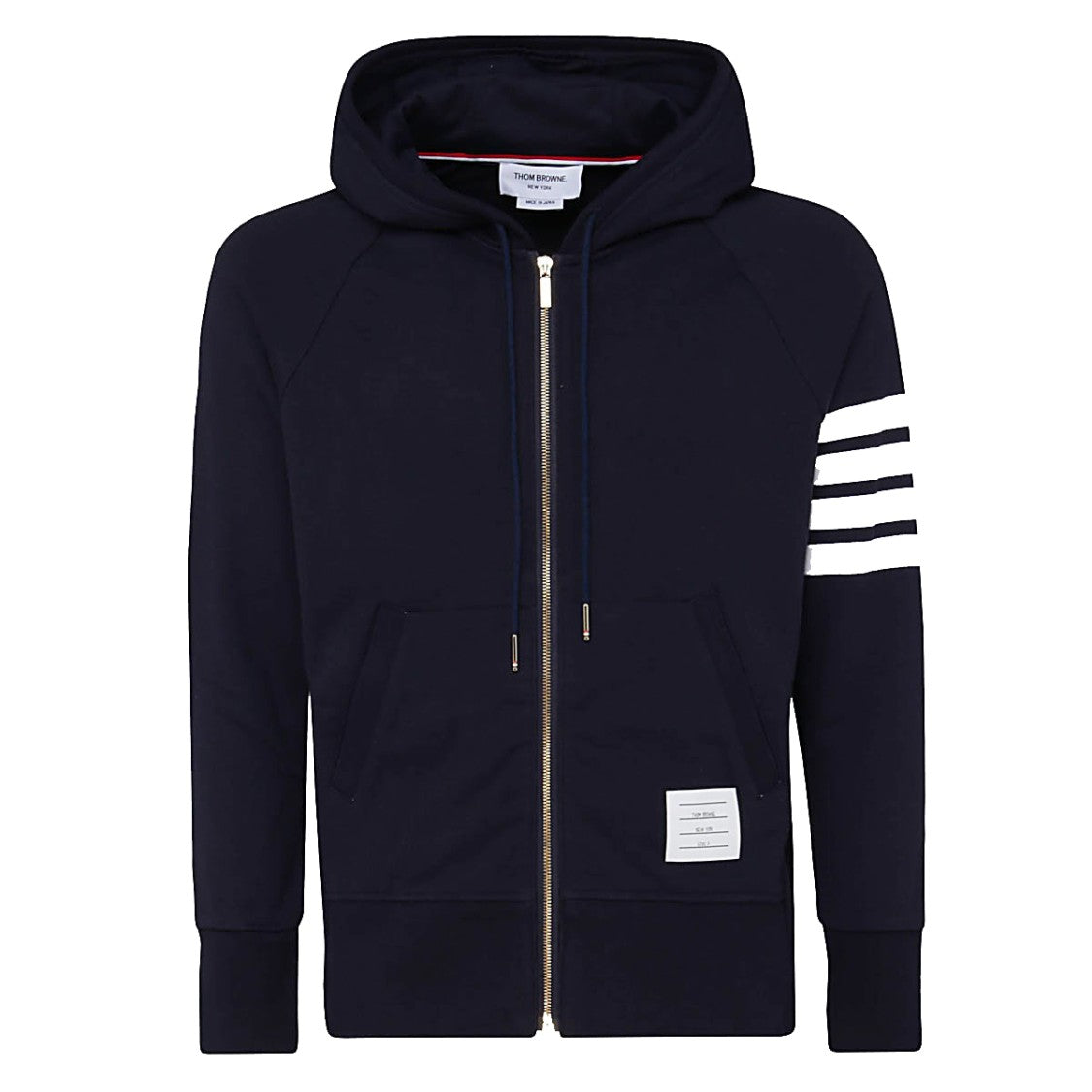 Thom Browne Navy Cotton Sweatshirt