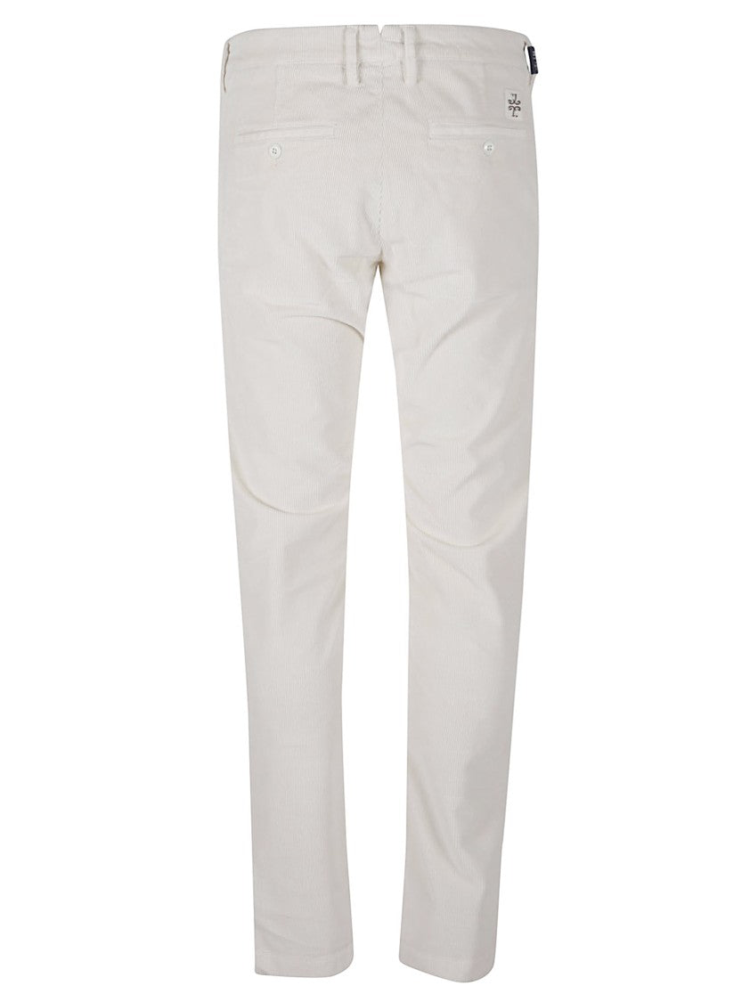 Jacob Cohen Slim-Fit White Jeans With Classic Five-Pocket Design