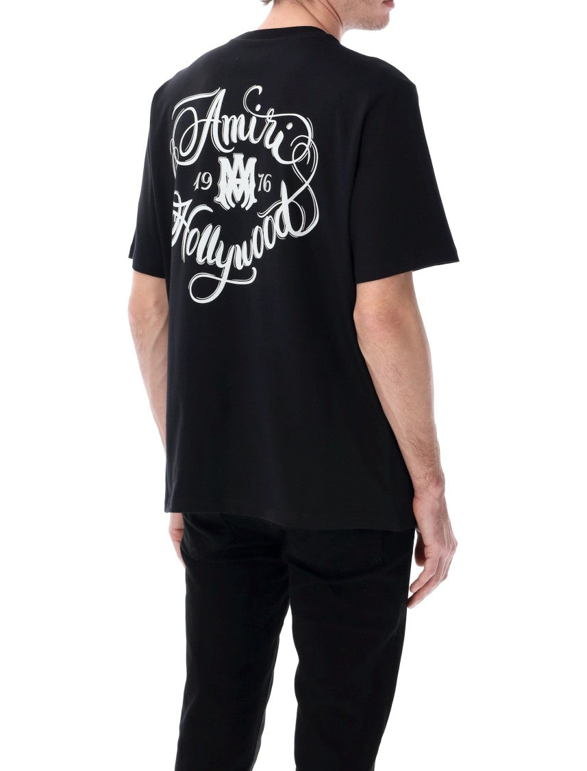 Amiri Hollywood Cotton T-Shirt