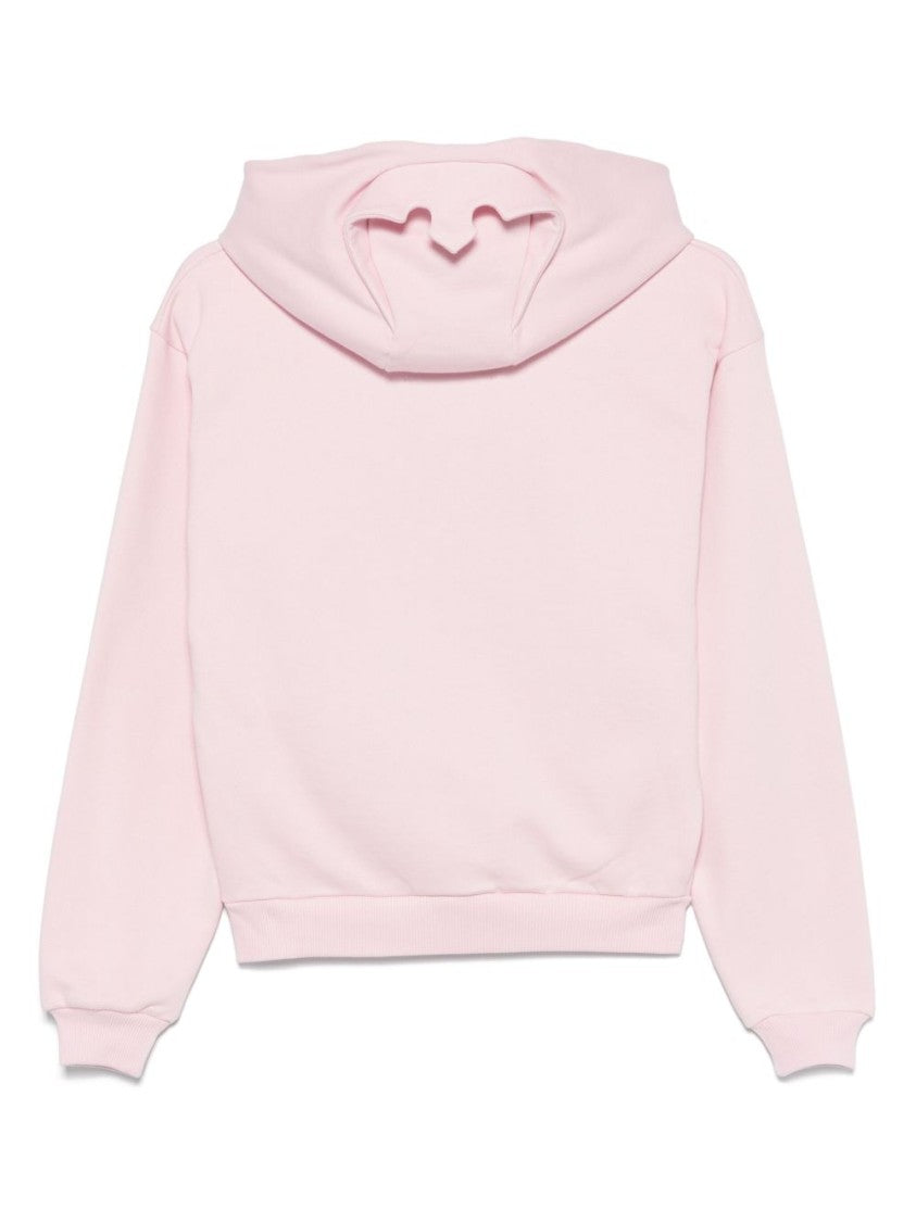 Coperni Cropped Hoodie With Front Pouch Pocket