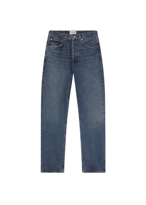Agolde Kelly High-Rise Straight-Leg Jeans