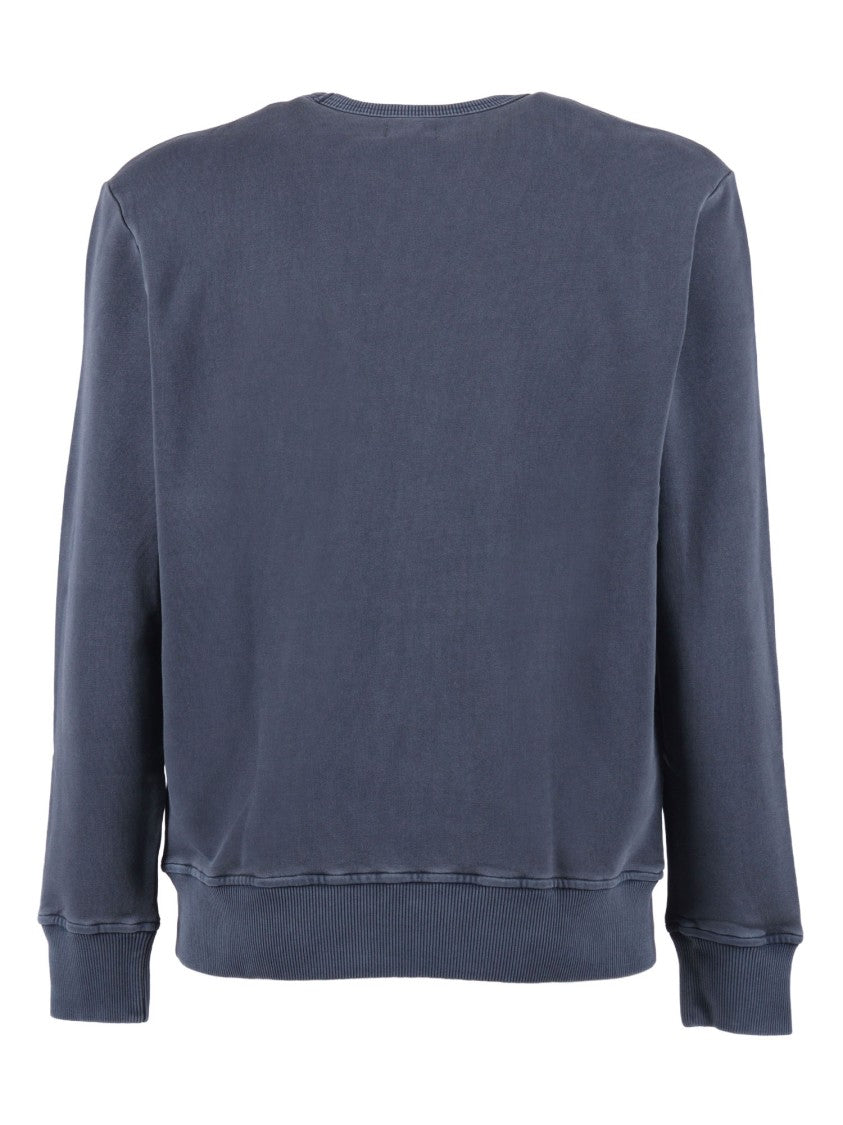 Fay Archive Long Sleeve Cotton Sweatshirt