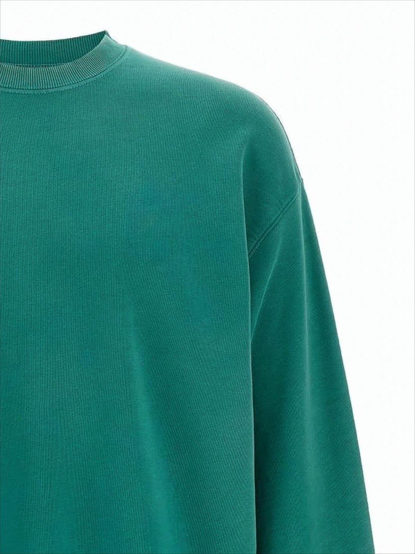 Carhartt Wip Long-Sleeve Teal Green Sweatshirt