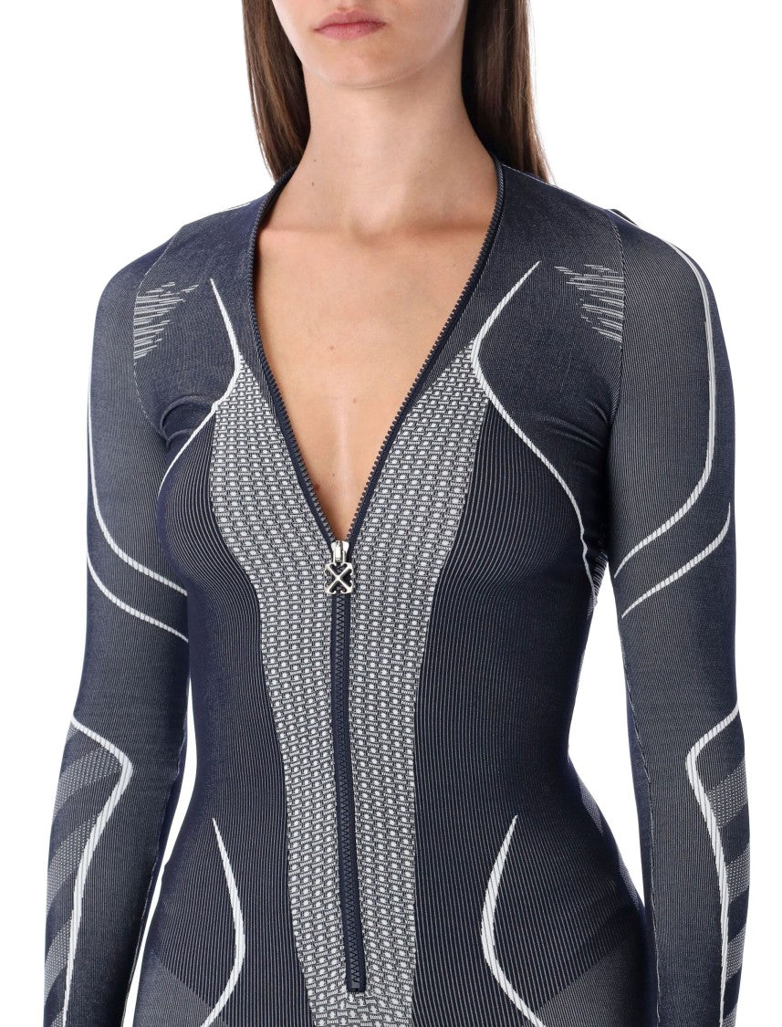 Off-White Seamless Dress