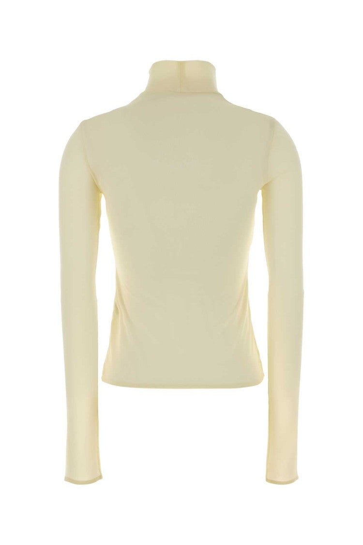Jil Sander Pastel Yellow Viscose Top