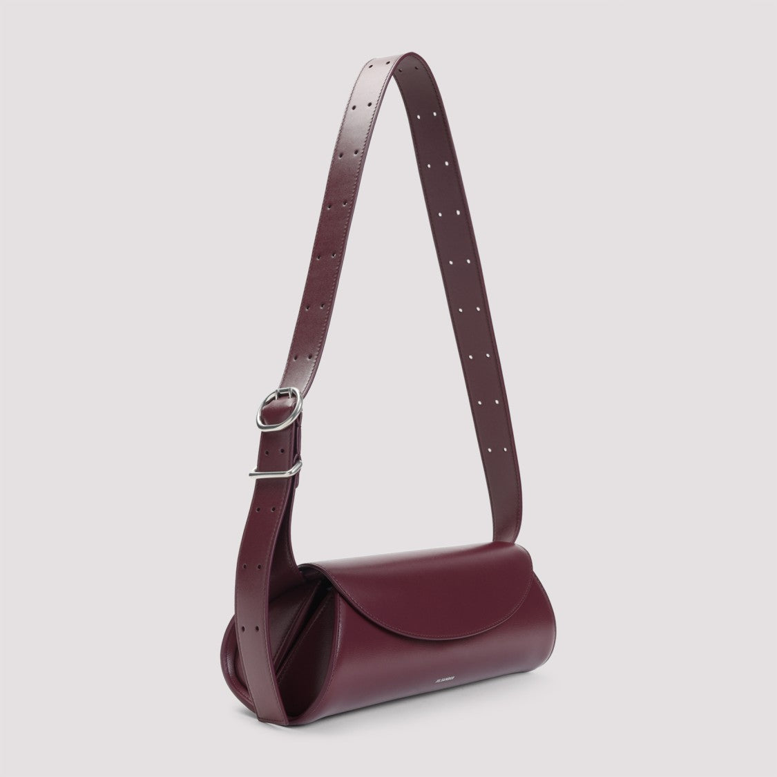 Jil Sander Orchid Calf Leather Shoulder Bag