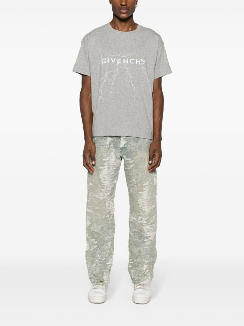 Givenchy Soft Mélange Grey T-Shirt