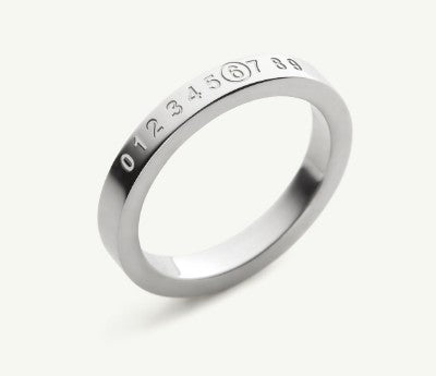 Mm6 By Maison Margiela Polished Yellow Brass Ring