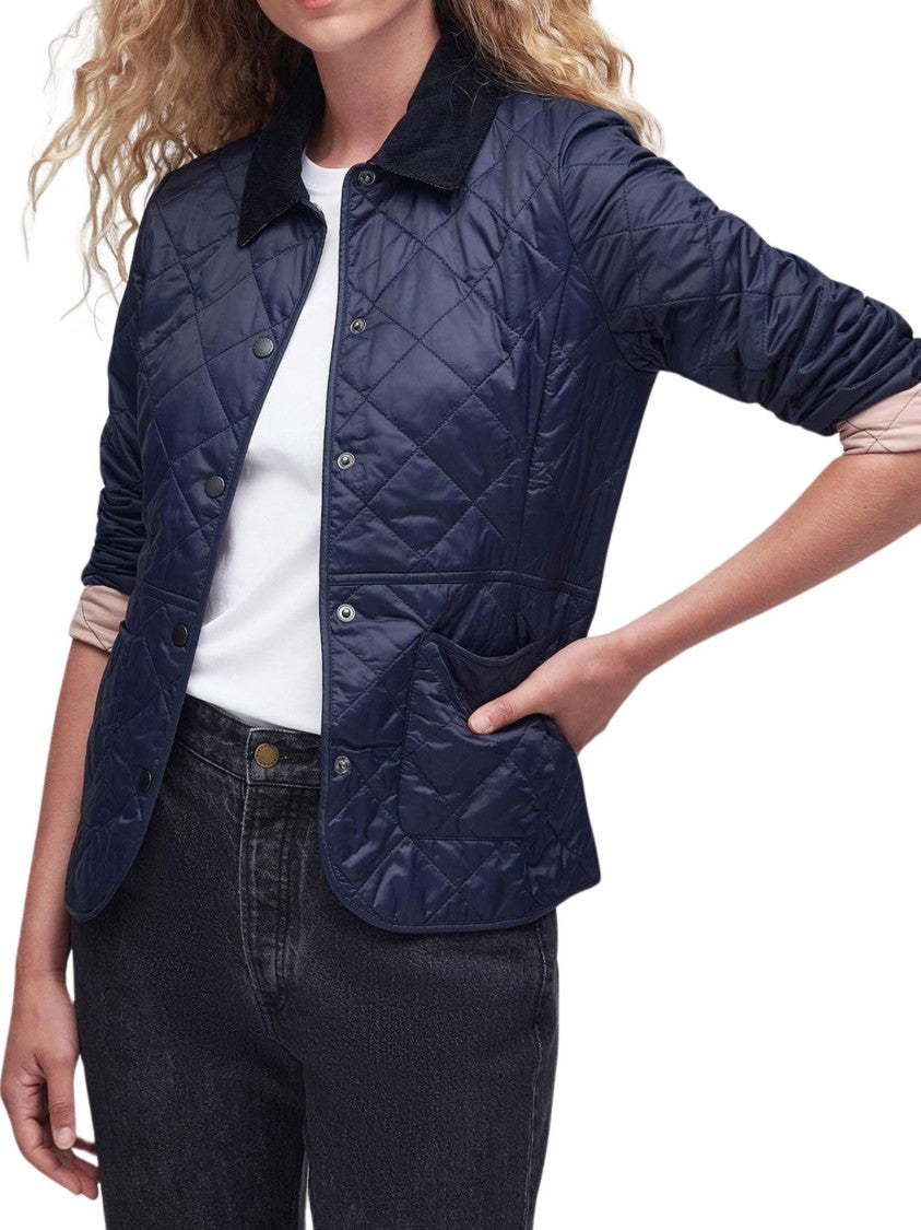 Barbour Blue Deveron Quilted Jacket