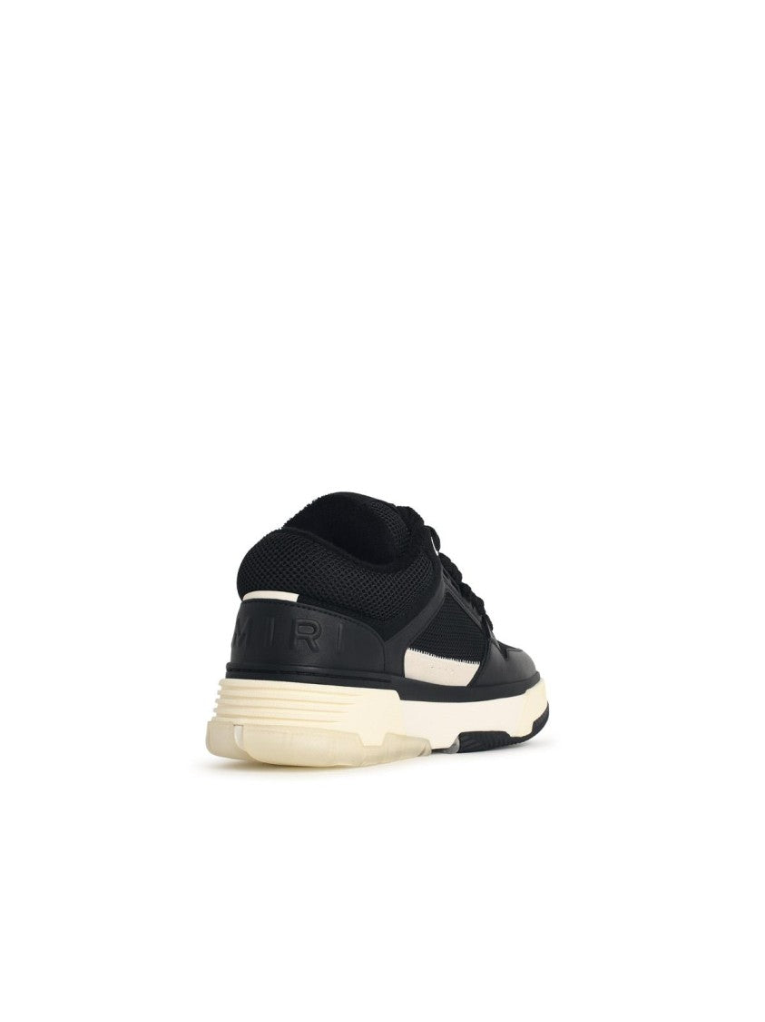 Amiri 'Ma-1' Black Leather Sneakers