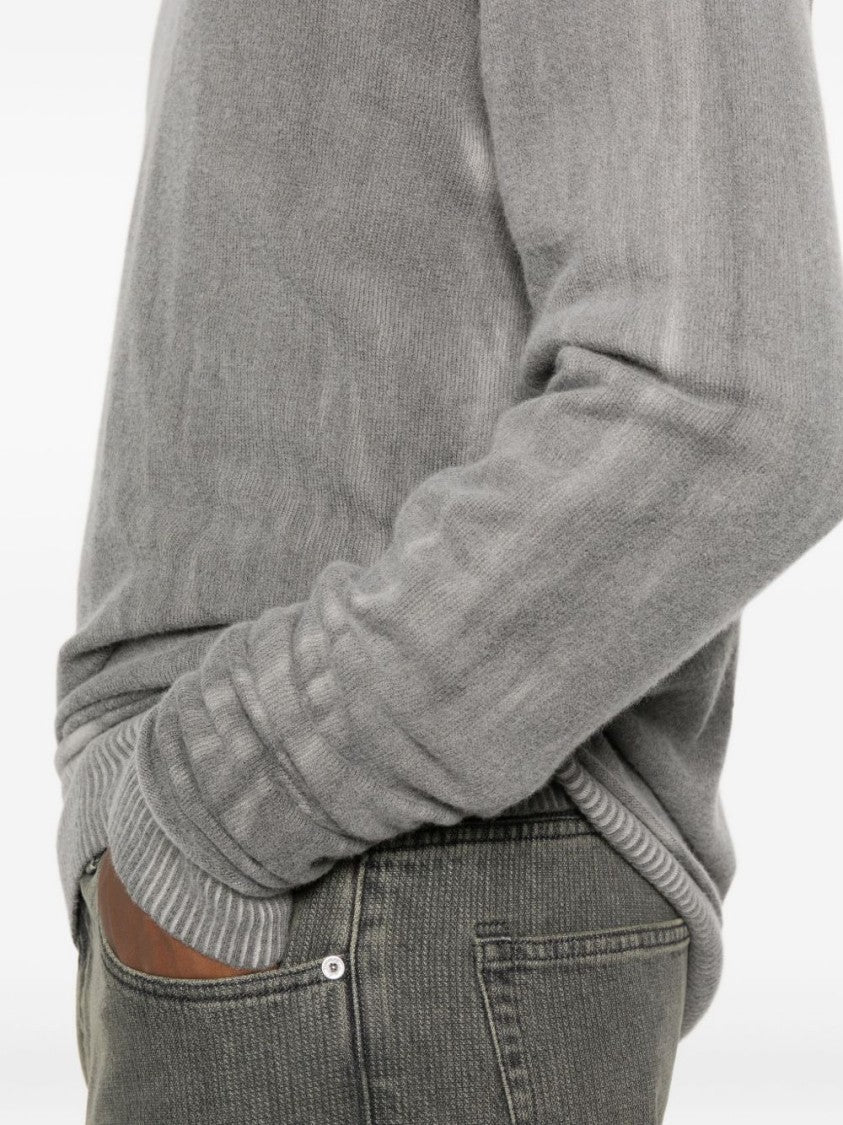 Our Legacy Grey Merino Wool Sweater