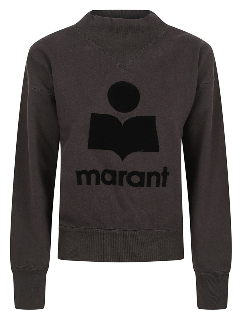 Isabel Marant Étoile Textured Logo Sweatshirt