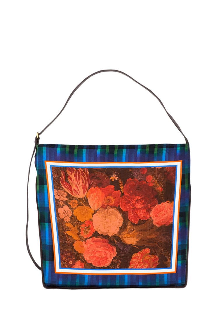 Dries Van Noten Scarf Printed Viscose Shoulder Bag