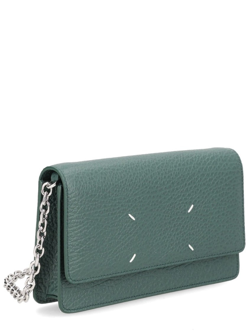 Maison Margiela Four-Stitch Chain Rectangular Wallet