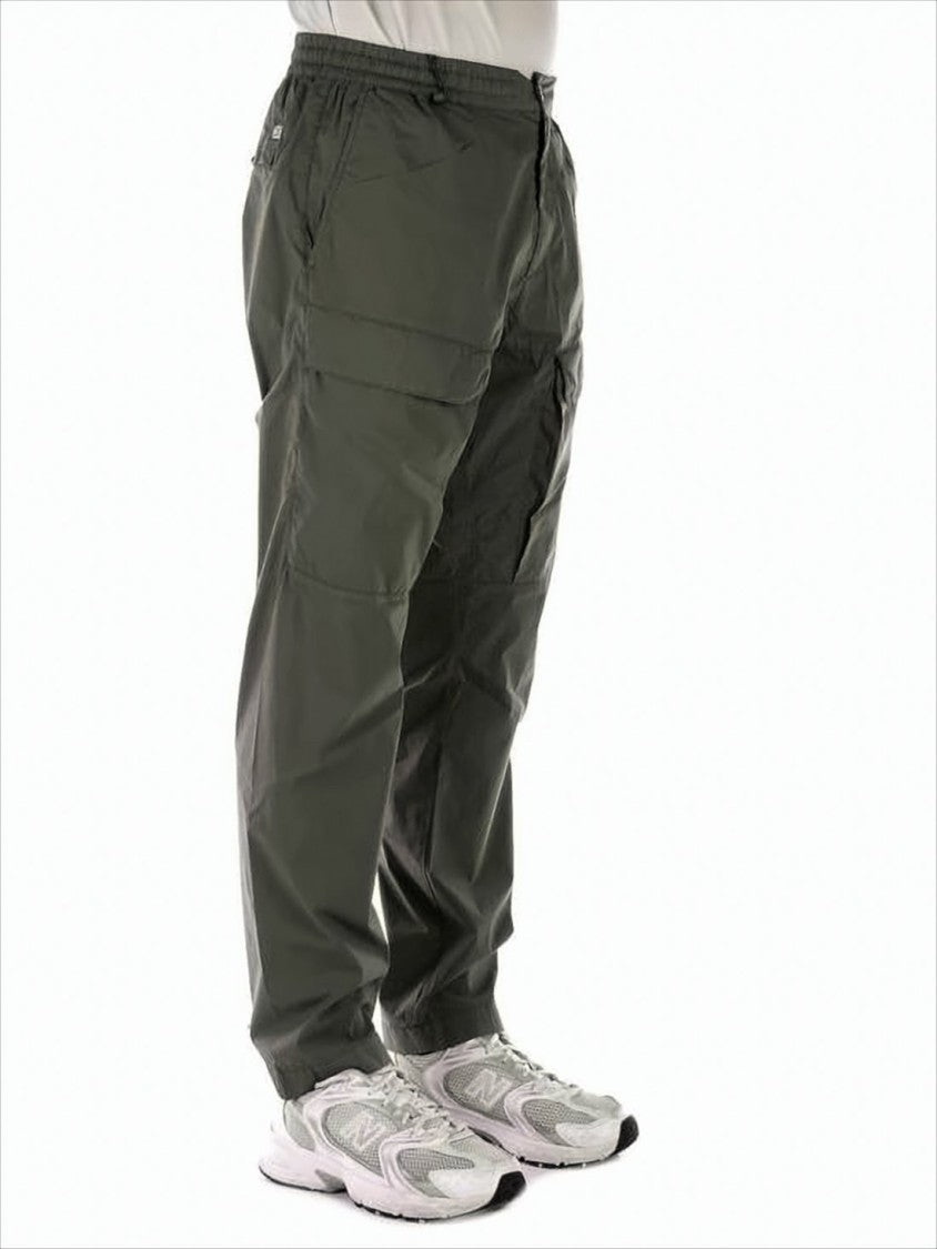 C.P. Company Utility-Inspired Straight Pants With Flap Pockets