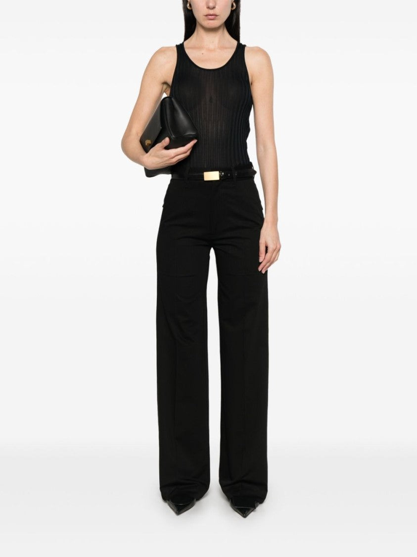 Phoebe Philo Cotton Classic Tailored Trousers