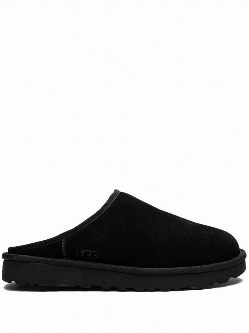 Ugg Monochromatic Suede Mule Slipper