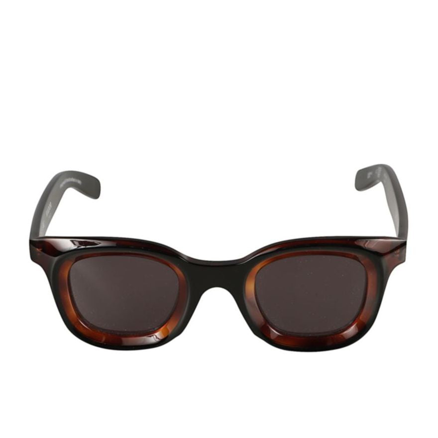 Kador Joy Bold Rectangular Tortoiseshell Sunglasses With Star Accents