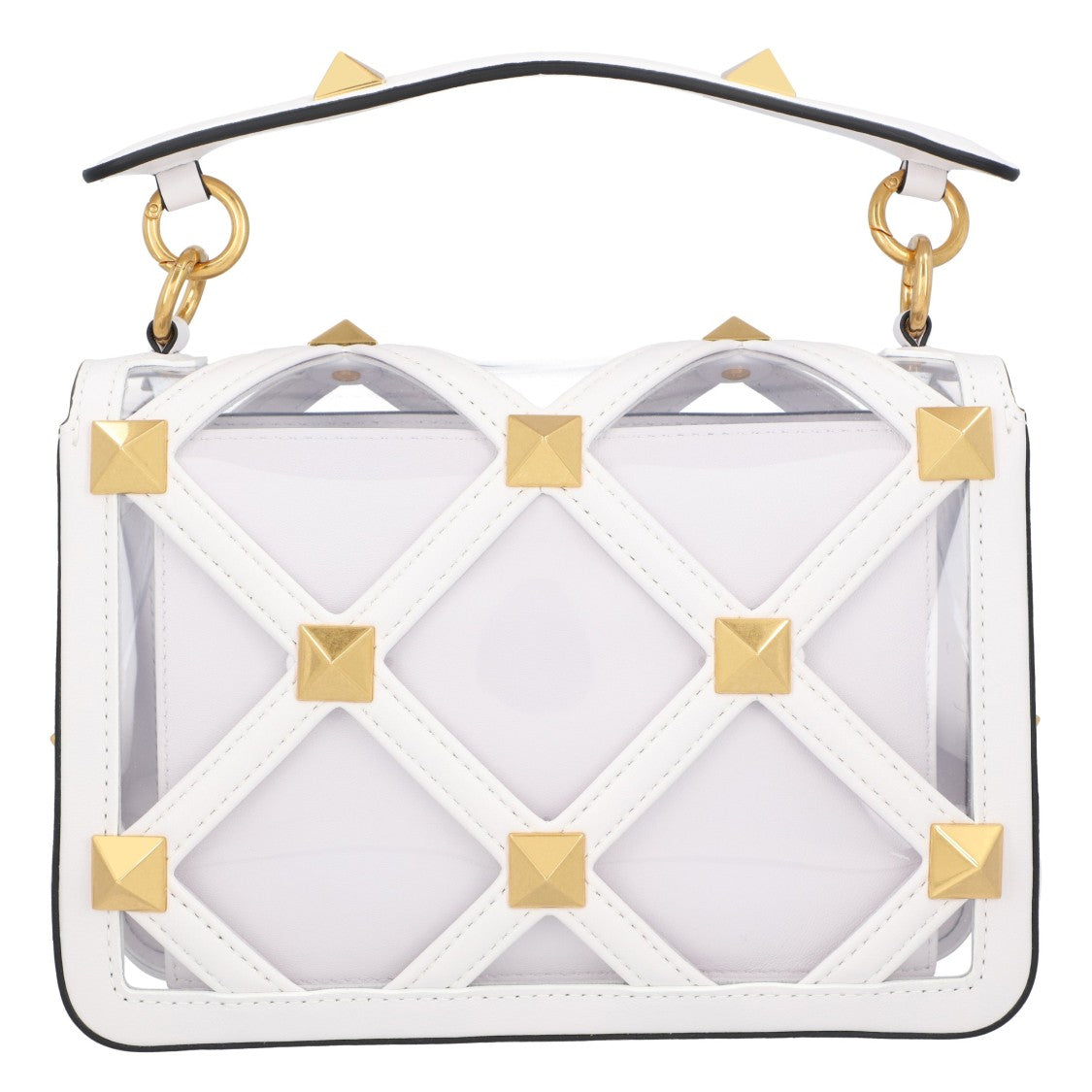 Valentino Roman Stud Bag Transparent